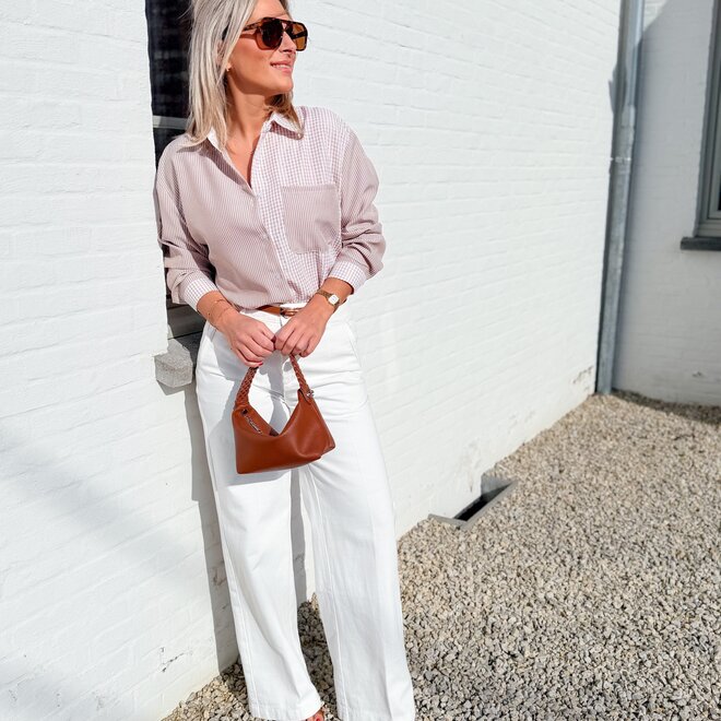 The Milano trouser white