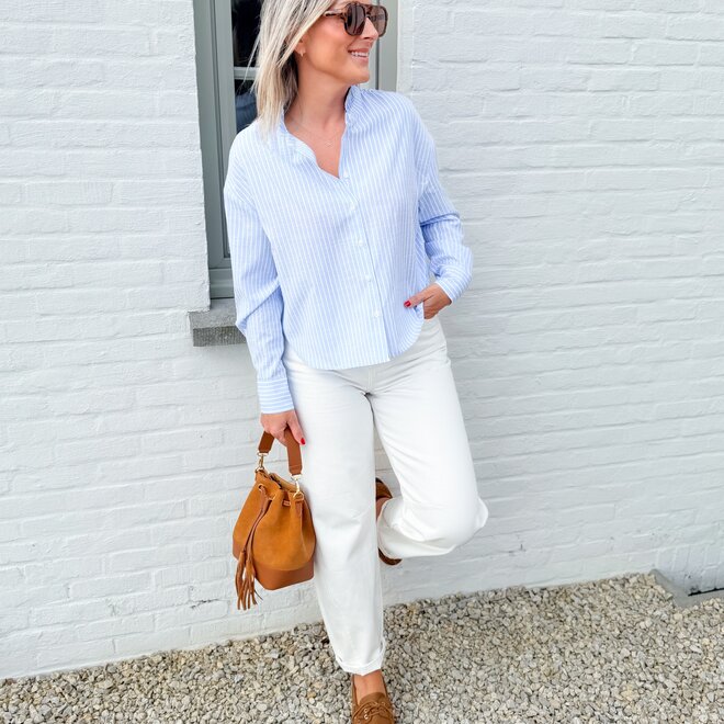 Bleu Élégance Hemdje