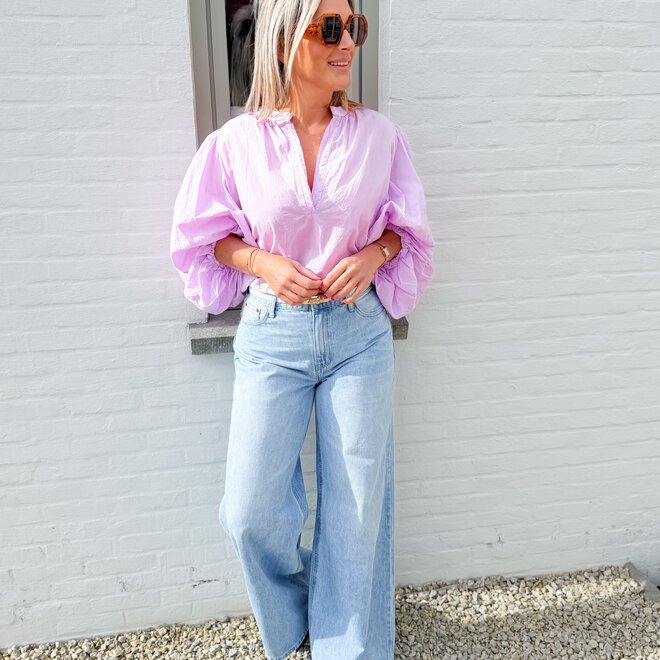 Chloë hemdje Purple