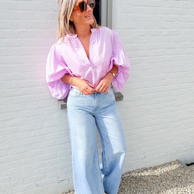 Chloë hemdje Purple