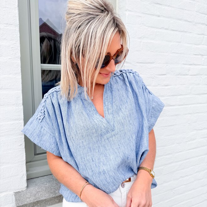 The loving blue hemdje