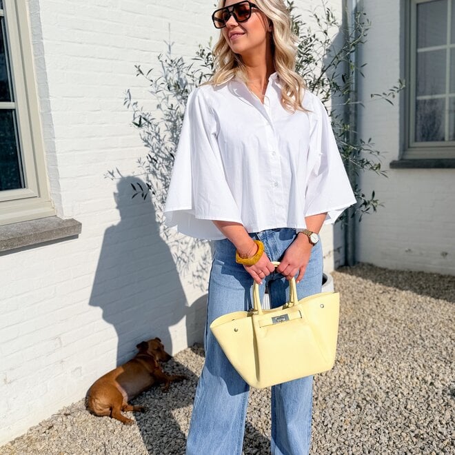 Form fit hemdje white