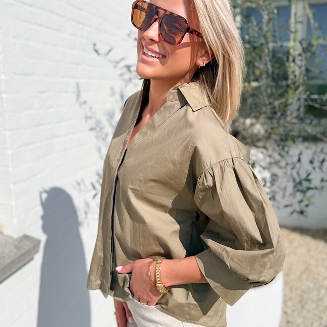 Fit check hemdje khaki