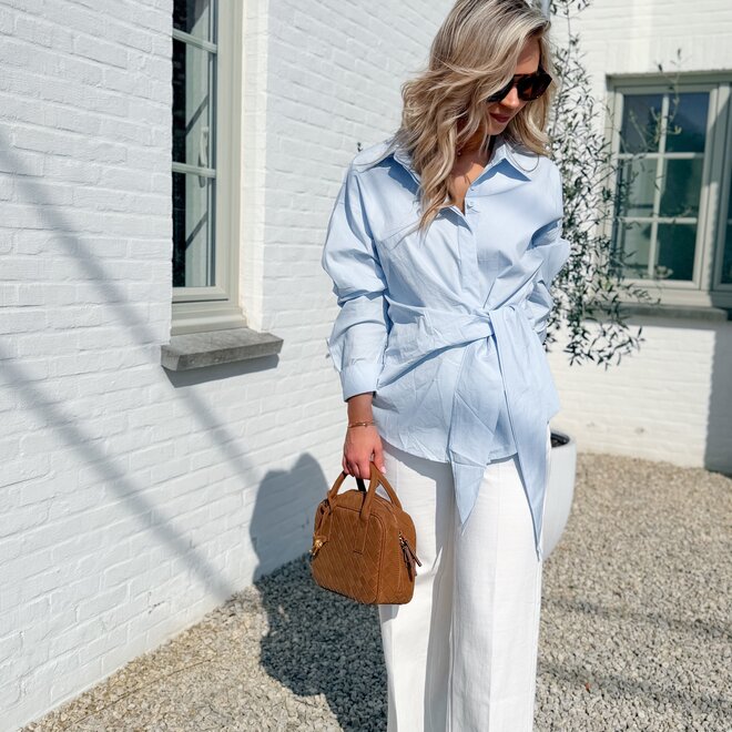 The Milano trouser white