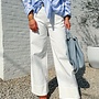 On board jeans white