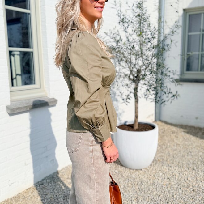 Bella hemdje khaki