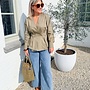 Airy form hemdje khaki