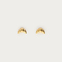 Studs with croissant