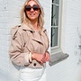 Feeling trench beige jacket