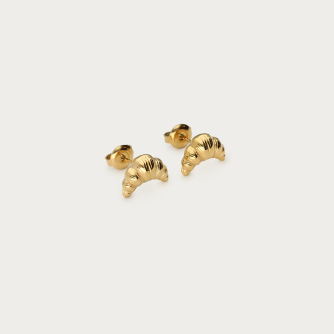 Studs with croissant