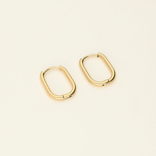 Earring oval small