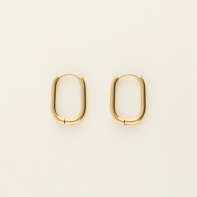 Earring oval small