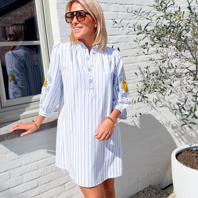 Bloomette dress blue