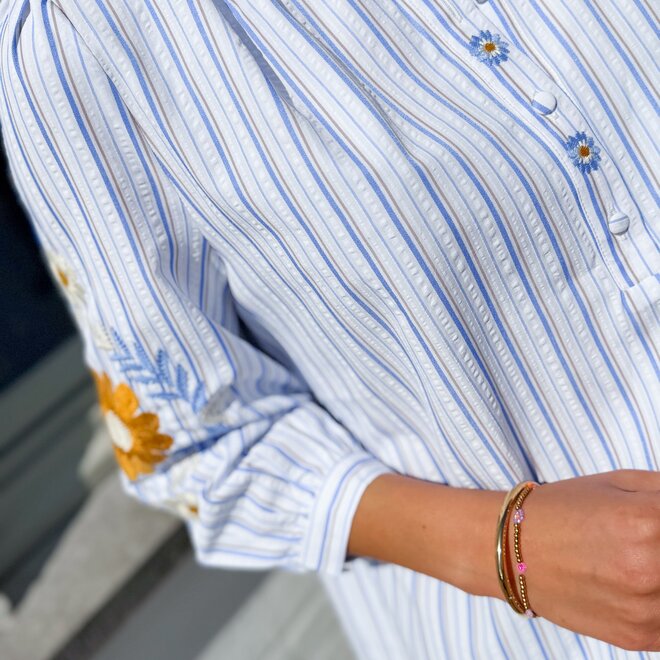 Bloomette dress blue