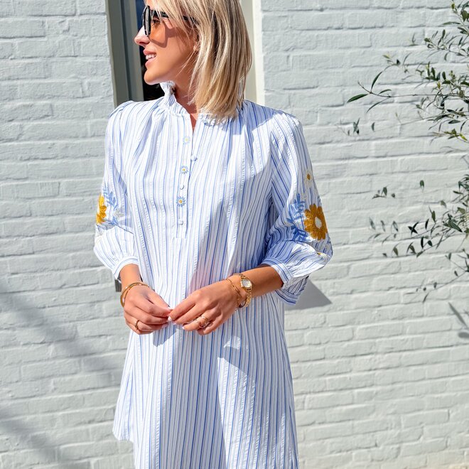 Bloomette dress blue