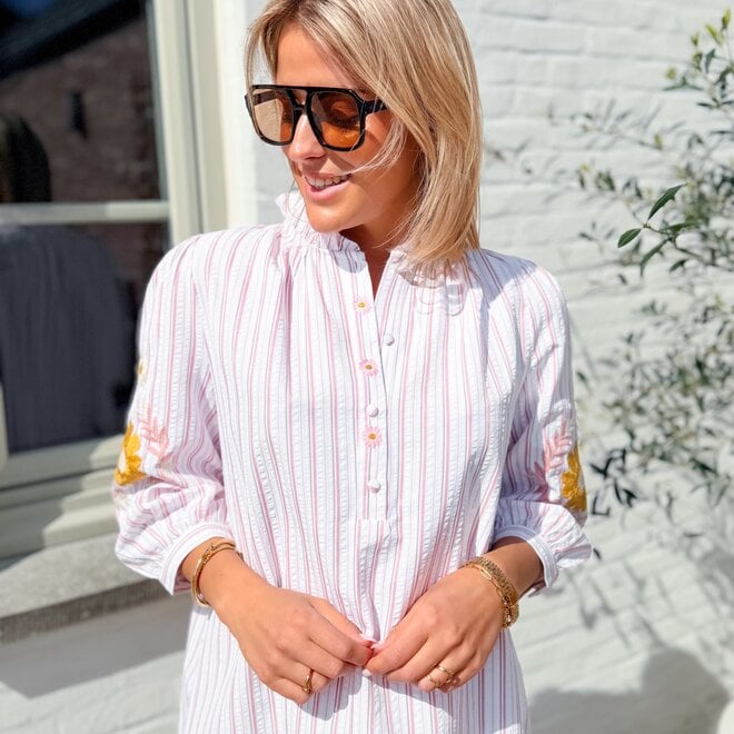 Bloomette dress rose