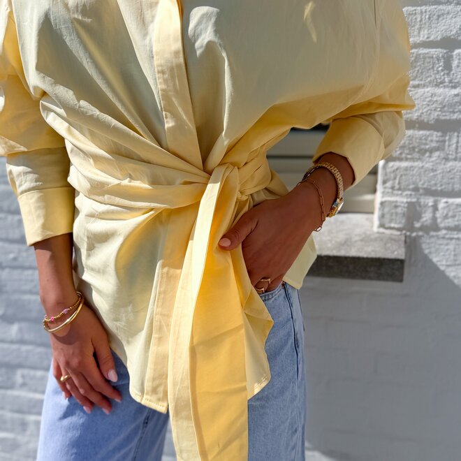 Lemon tie hemdje