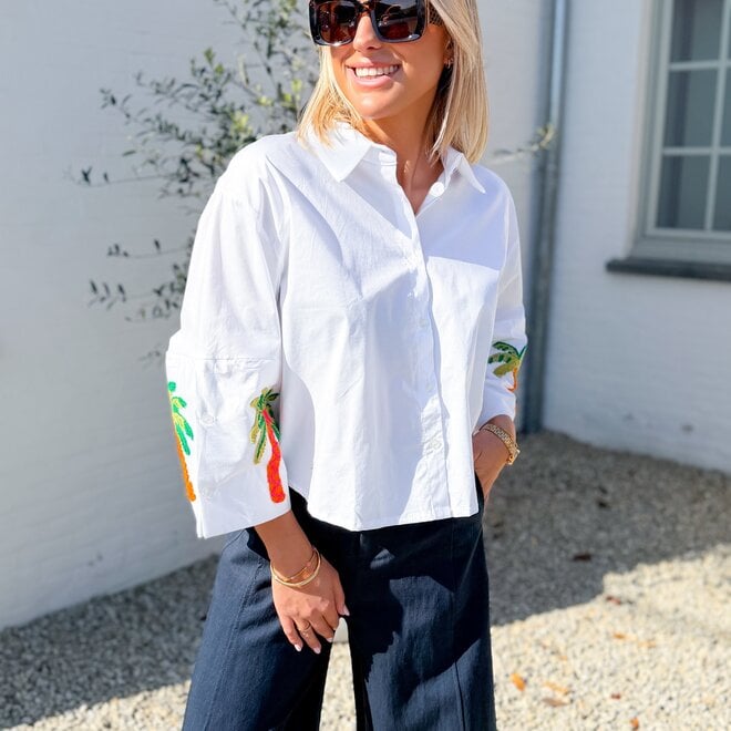 Palmier white hemdje