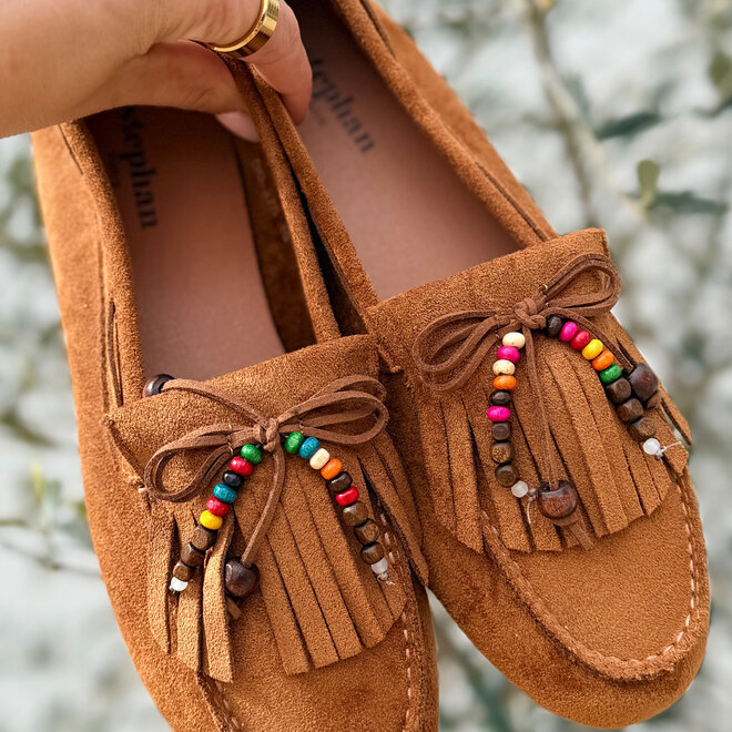 Moving Happy Mocassin Camel