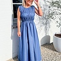 Blue Zara dress