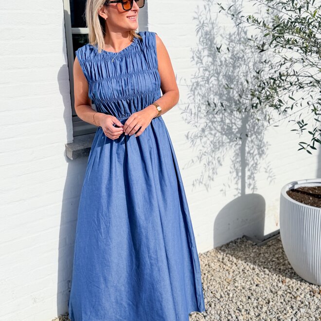 Blue Zara dress