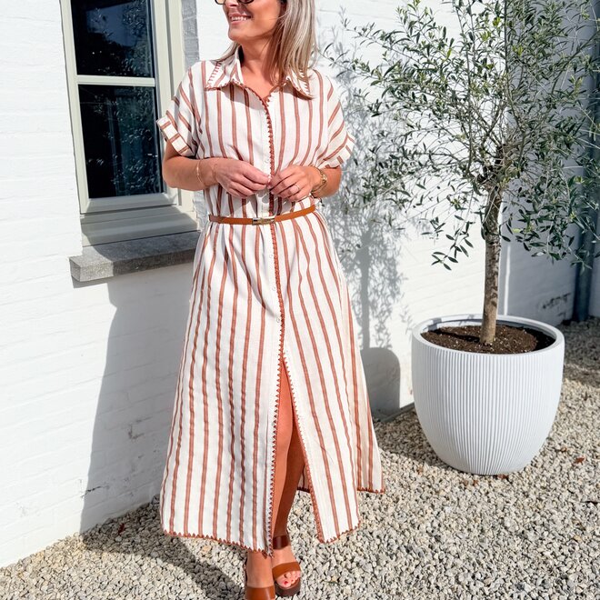 Epure dress brown