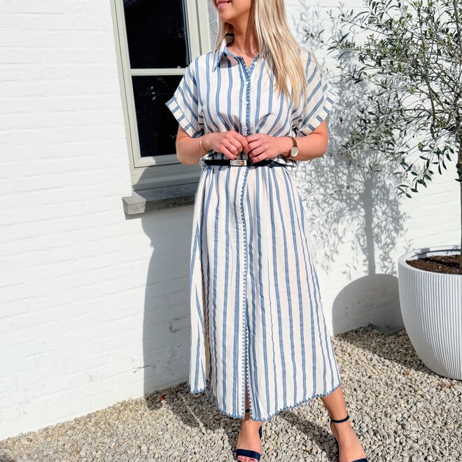 Epure dress blue