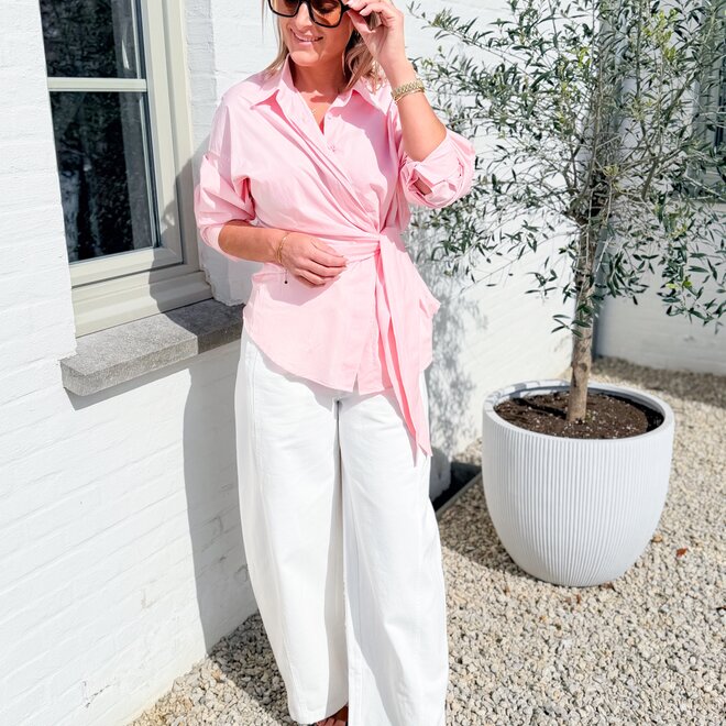Rosy Tie Hemdje