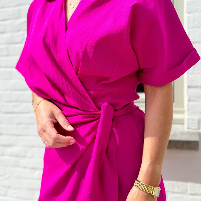 Selin Fuchsia dress