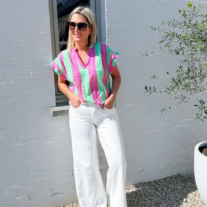 Cotton Jeans Wide Leg
