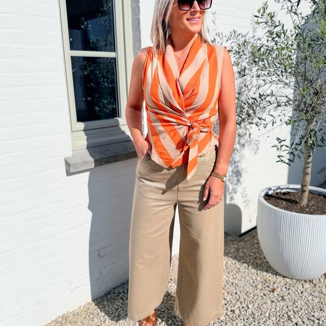 La fluide pants naturelle
