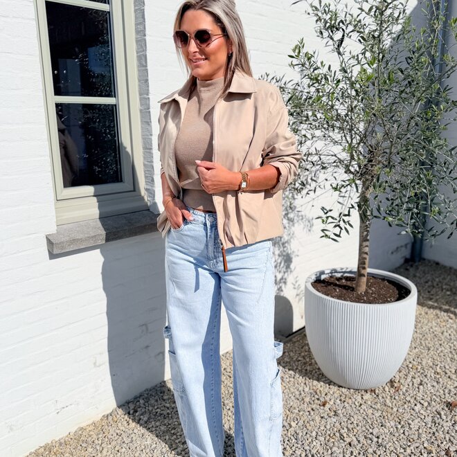 Axis jacket beige