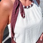 Célèste halter top