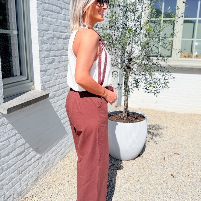 Célèste halter top