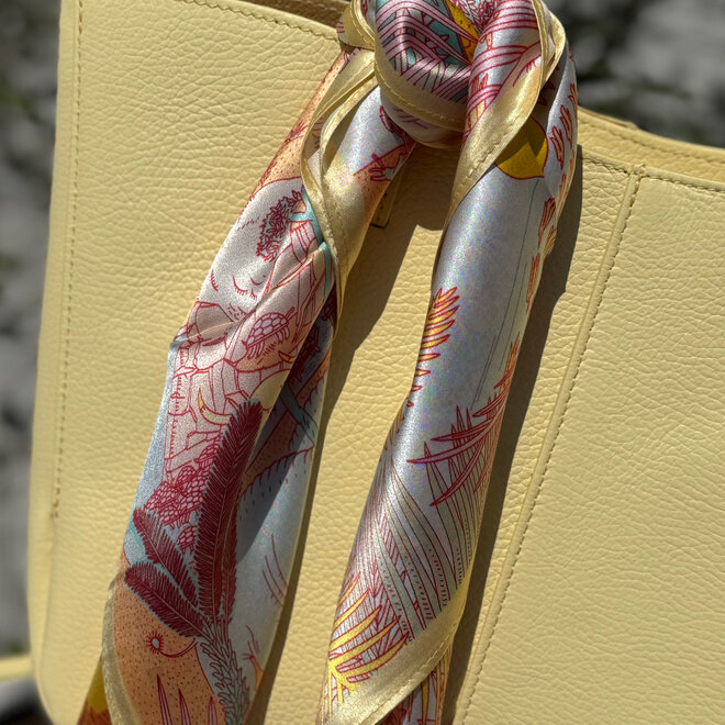 Soléa silk scarf floria