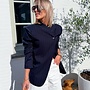 Oblique blazer navy
