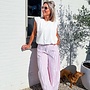Soft rose essential pants