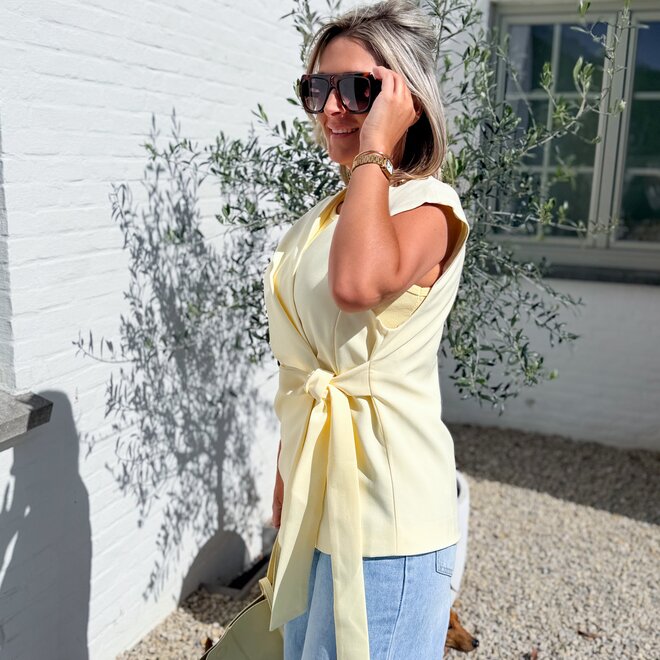Lina blazer yellow