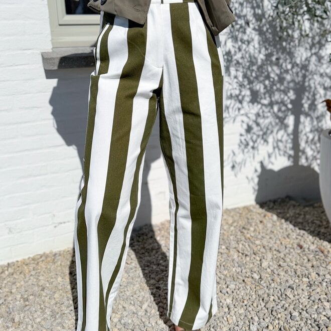 Holiday Line Pants Green