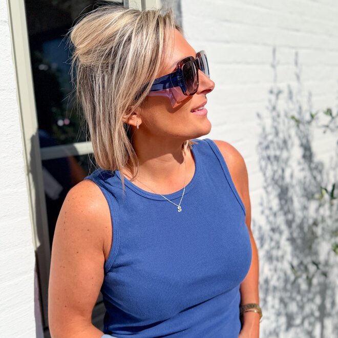 Lina top blue