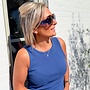 Lina top blue