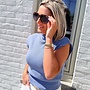 Essentia top jeans blue