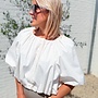 Loren top white