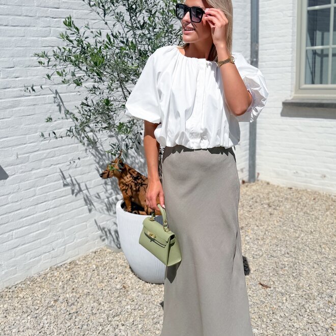 Soft Olive Skirt