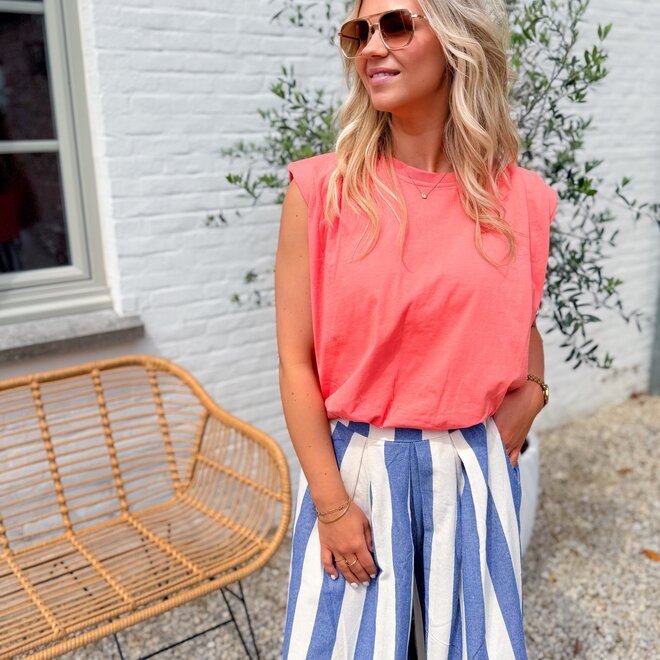Luné top Coral