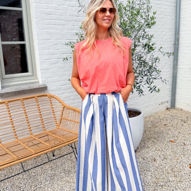 Luné top Coral