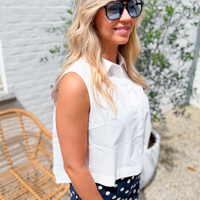 Saint-Tropez Hemdje White