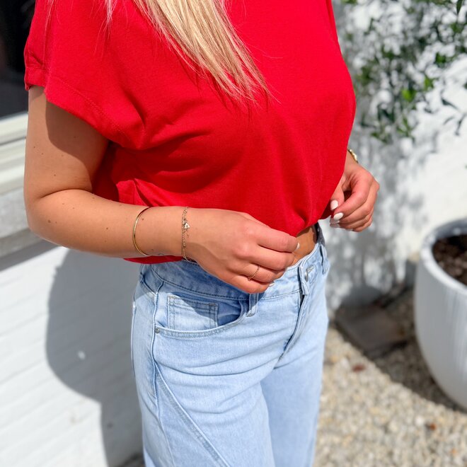 Nova top red