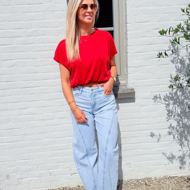 Nova top red