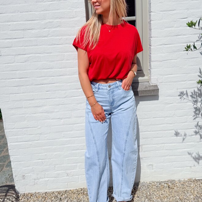 Nova top red